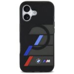 BMW M IML Metal Buttons Tricolor Lines MagSafe Case for iPhone 17 Black - imagine 3