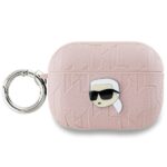 Karl Lagerfeld KLAP2PGKIPP AirPods Pro 2 (2022/2023) cover pink Monogram Karl Head