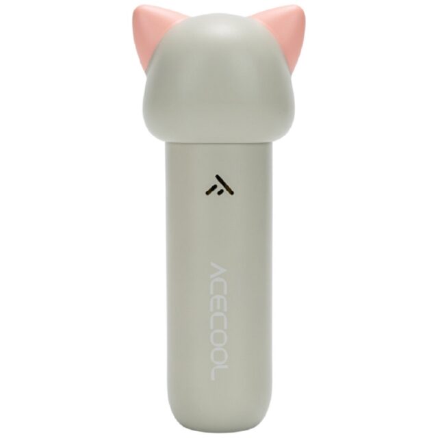 Mini massage gun 4smarts ACECOOL Cat light gray - imagine 5