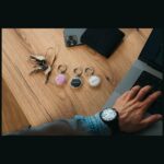 Verbatim My Finder Coin Bluetooth black white purple - tracking device - imagine 5