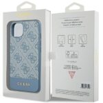 Guess GUHCP15SG4GLBL iPhone 15 / 14 / 13 6.1" blue hardcase 4G Stripe Collection - imagine 8