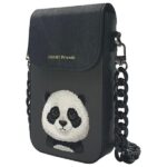 Nimmy phone bag black Big Eyed Pet 2.0 Panda - imagine 2