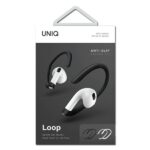 UNIQ Loop Sports Ear Hooks Pads AirPods white-black dual pack
