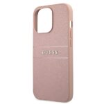 Guess GUHCP13XPSASBPI iPhone 13 Pro Max6,7" pink hardcase Saffiano Stripe - imagine 6