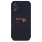 Red Bull RBHMP16S24SIHSRV iPhone 16 6.1" hardcase navy Silicone Horizontal Logo MagSafe - imagine 3