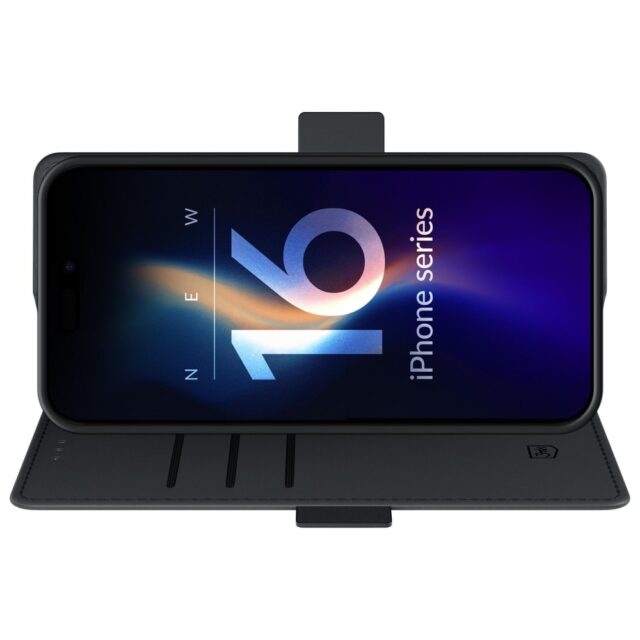 3MK Wallet Case for Apple iPhone 17 Black - imagine 3