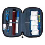 Piórnik Podwójny z WyposażeniemStright PC-04 tęczowe jednorożce/rainbow unicorns - imagine 4