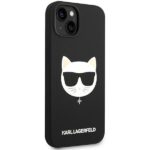Karl Lagerfeld KLHMP14MSLCHBK iPhone 14 Plus / 15 Plus 6,7" hardcase black Silicone Choupette - imagine 4