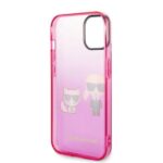 Karl Lagerfeld KLHCP14MTGKCP iPhone 14Plus / 15 Plus 6,7" hardcase pink Gradient Ikonik Karl  & Chou - imagine 7