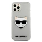 Karl Lagerfeld KLHCP12LCHTUGLS iPhone 12 Pro Max 6,7" silver hardcase Glitter Choupette - imagine 3