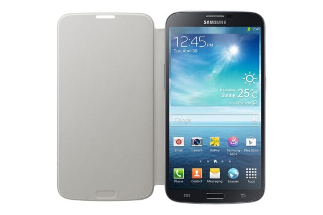 Case Samsung EF-FI920BW i9200 Mega 6.3 white - imagine 2