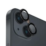 UNIQ Optix Aluminum Camera Lens Protector iPhone 14 6.1" /14 Plus 6.7" midnight black glass for both