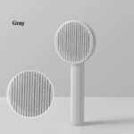 Self-Cleaning Pet Brush for Dogs and Cats Extralink Pets, Ergonomic Comb pet-818