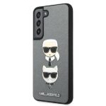 Karl Lagerfeld KLHCS22MSAKICKCSL S22+S906 silver Saffiano Karl & Choupette Head - imagine 2