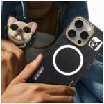 Nimmy Glasses Cool Dog MagSafe case for iPhone 16 Pro Max black - imagine 9