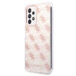 Guess GUHCA53PCU4GLPI A53 5G A536 pink hard case 4G Glitter