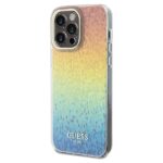 Guess GUHCP13LHDECMI iPhone 13 Pro / 13  hardcase IML Faceted Mirror Disco Iridescent - imagine 2