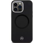 Mercedes MEHMP15L23SCMK iPhone 15 Pro 6.1" Black Hardcase Silicone Bicolor MagSafe - imagine 3
