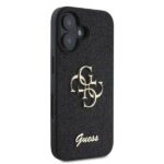 Guess GUHCP16SHG4SGK iPhone 16 6.1" black hardcase Fixed Glitter Big 4G - imagine 2