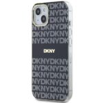 DKNY DKHMP15MHRHSEK iPhone 15 Plus / 14 Plus 6.7 inch black hardcase IML Mono & Stripe MagSafe - imagine 2