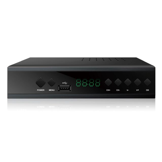 Extralink Home | DVB-T2 TV Decoder Tuner | H.265 HEVC FULL HD USB HDMI + Remote Control - imagine 3