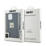 DKNY DKHCP15XPBSWSK iPhone 15 Pro Max 6.7 inch black hardcase with Wrist Strap and Stock Logo - imagine 7