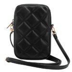 Guess Bag GUWBZPSQSSGK black Zip Quilted 4G - imagine 4