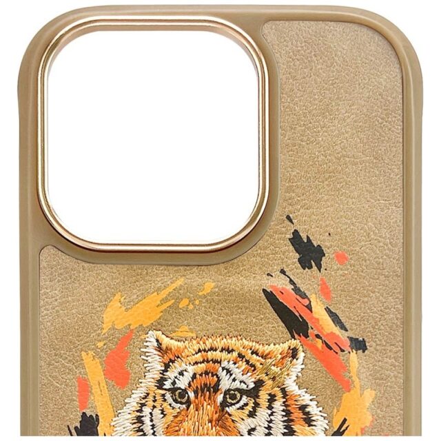 Nimmy Tiger MagSafe case for iPhone 16 Pro light brown - imagine 5