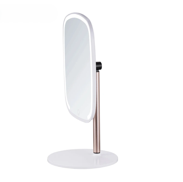 Extralink | Makeup mirror | white illuminated adjustable 180 - imagine 3
