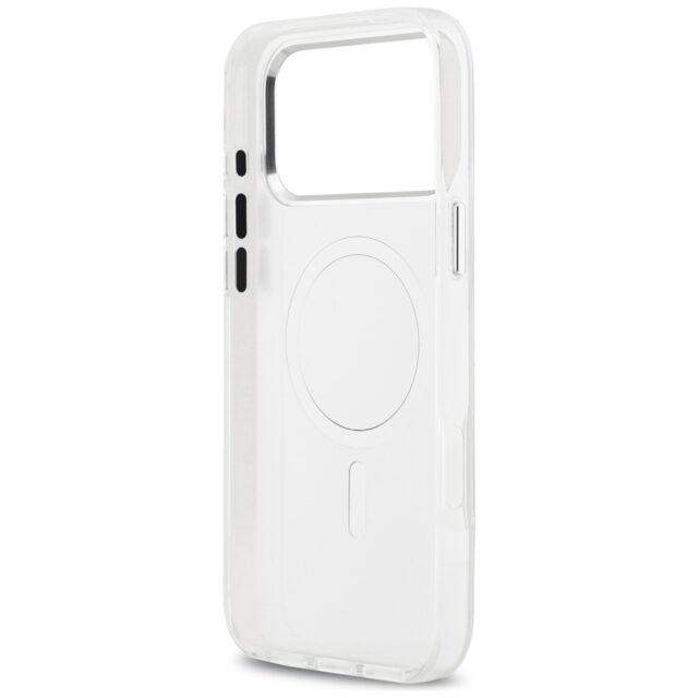 Karl Lagerfeld IML Aquarelle Karl & Choupette & Logo MagSafe Case for iPhone 17 Pro Max White - imagine 7