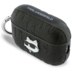 Case Karl Lagerfeld Monogram Choupette   Head for AirPods Pro 3 black - imagine 3