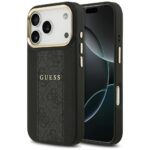 Case Guess 4G Stripe MagSafe for iPhone 17 Pro black