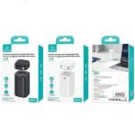 USAMS Powerbank with Retractable Cable USB-CRetractable 18000 mAh PD45W Fast Charge XMF Series Black - imagine 7