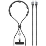 Cable USAMS SJ759 U89 100W Fast Charging with massager black