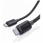 Cable USAMS KY Series US-SJ691 60W USB-C to USB-C 1m white - imagine 2