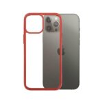 PanzerGlass ClearCase iPhone 12 Pro MaxMandarin Red AB - imagine 2