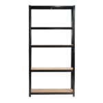 Extralink Metal Storage Rack 180x90x40 Black - imagine 4