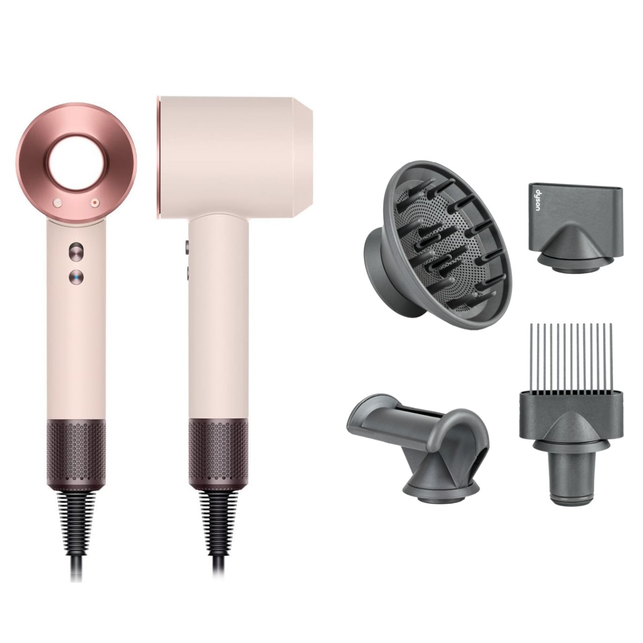 cps-76f95a11fe68ea19251a67e77adb966c-2025-12-05-13-09-26 Dyson HD07 Supersonic Hair Dryer Ceramic Pink Rose Gold, 1600W, 3 Speed Settings - imagine 1