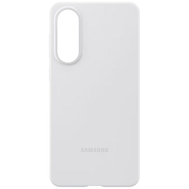 Case Samsung Silicone Case for Galaxy light gray - imagine 4