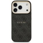 Case Guess 4G PU Classic Logo MagSafe for iPhone 17 Pro black - imagine 3