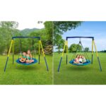 Black Forest Frame Swing, Stork Nest 248x187x185cm - imagine 3