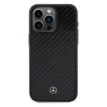 Mercedes MEHCP15XRCABK iPhone 15 Pro Max 6.7" Black Hardcase Carbon Fiber Dynamic - imagine 3