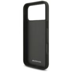 Case AMG Leather Debossed Lines Logo for  iPhone 17 Pro Max black - imagine 7