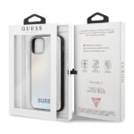 Guess GUHCN61BLD iPhone 11 6,1" / Xr silver hard case Iridescent - imagine 7