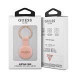 Guess GUATSGEP AirTag case pink Silicone - imagine 3