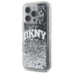 DKNY DKHCP16XLBNAEK iPhone 16 Pro Max  6.9" black hardcase Liquid Glitter Arch Logo - imagine 2