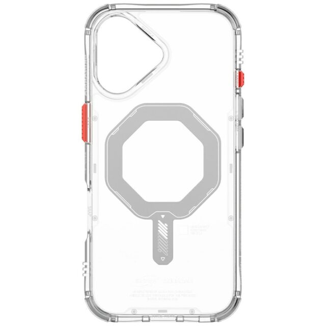 Skinarma Saido Case for iPhone 17 Magnetic Charging Transparent - imagine 4