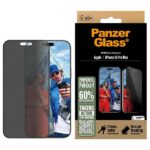 PanzerGlass Privacy Screen ProtectoriPhone 16 Pro Max 6.9" Ultra-Wide Fit P2864