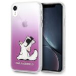 Karl Lagerfeld KLHCI61CFNRCPI iPhone Xr hardcase pink Choupette Fun
