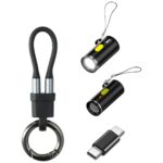 4-in-1 accessory set 4smarts Explorer USB-C keychain cable, USB-C to USB-C adapter, USB-C lighter, U